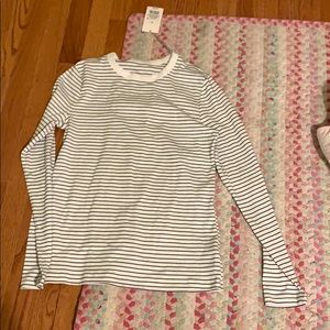A new day striped long sleeve shirt